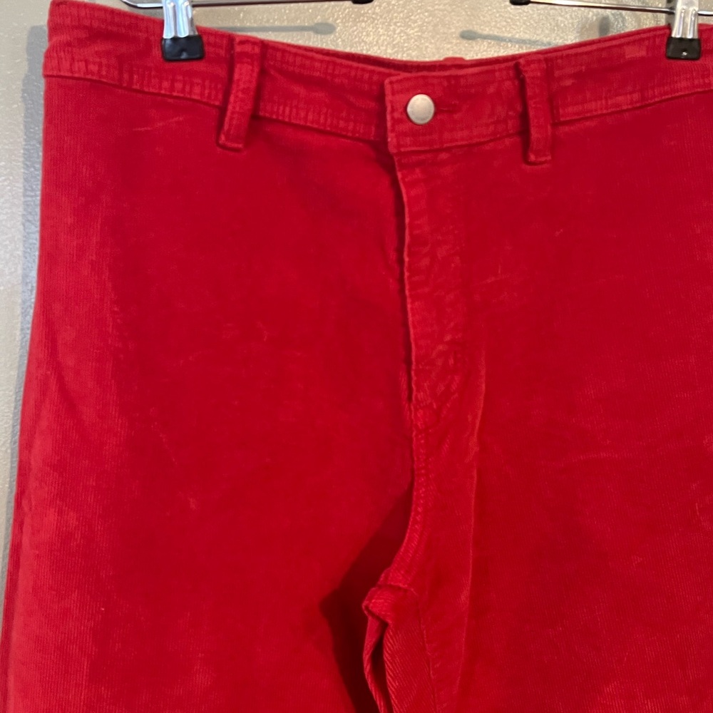 Universal Thread Womens Vibrant Red Corduroy Pant… - image 5